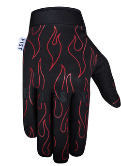 FROSTY FINGERS COLD WEATHER GLOVES - RED FLAME
